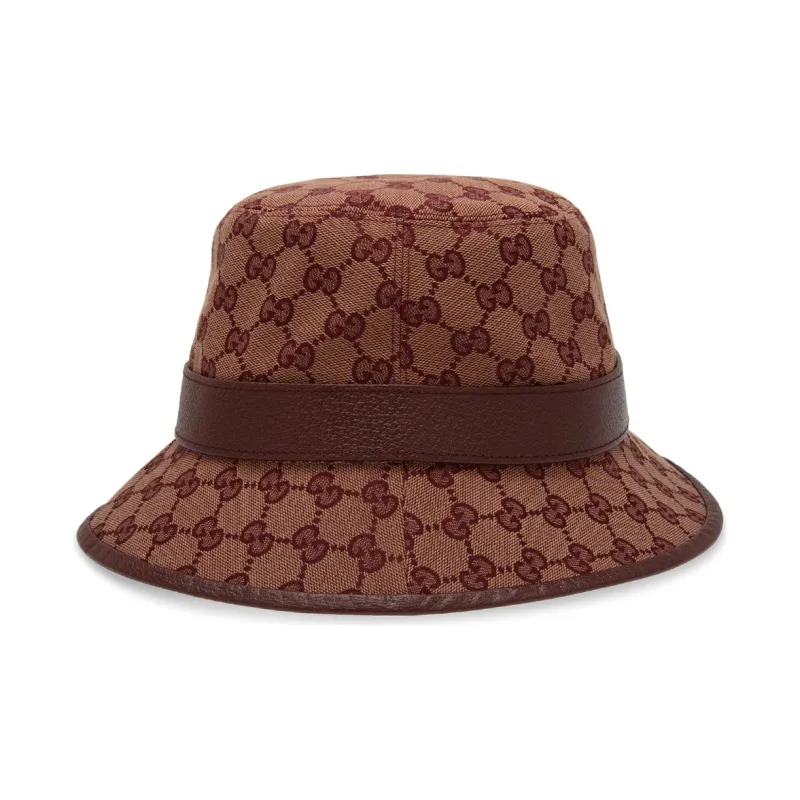 GUCCI Bucket Hats Men Brown-1