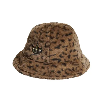 Adidas Originals Polyester Bucket Hats Unisex Brown