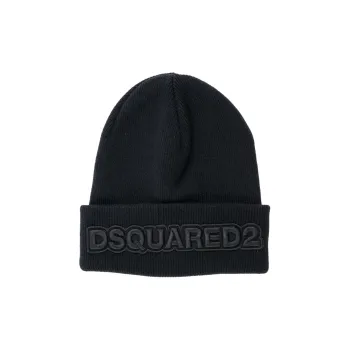 DSQUARED 2 Logo Embroidered Beanie