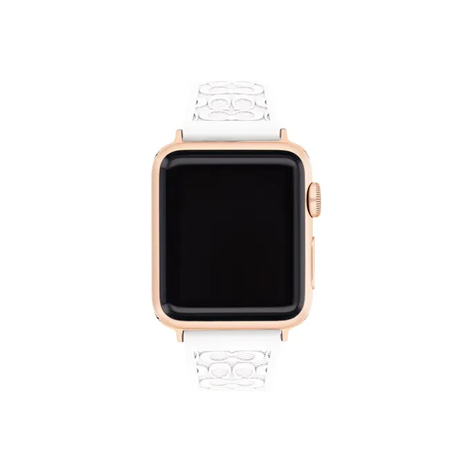 COACH Apple Compatibility Watch Band Silicone Material-1