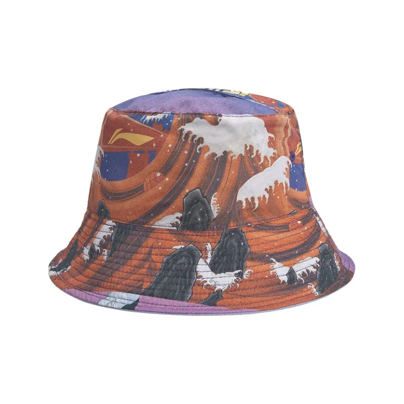 LINING Bucket Hats Unisex Light Wisteria Purple-3