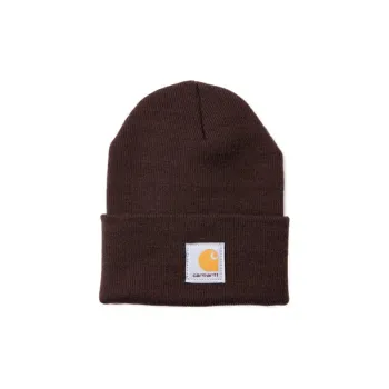 Carhartt Acrylic Beanies Unisex Dark Brown