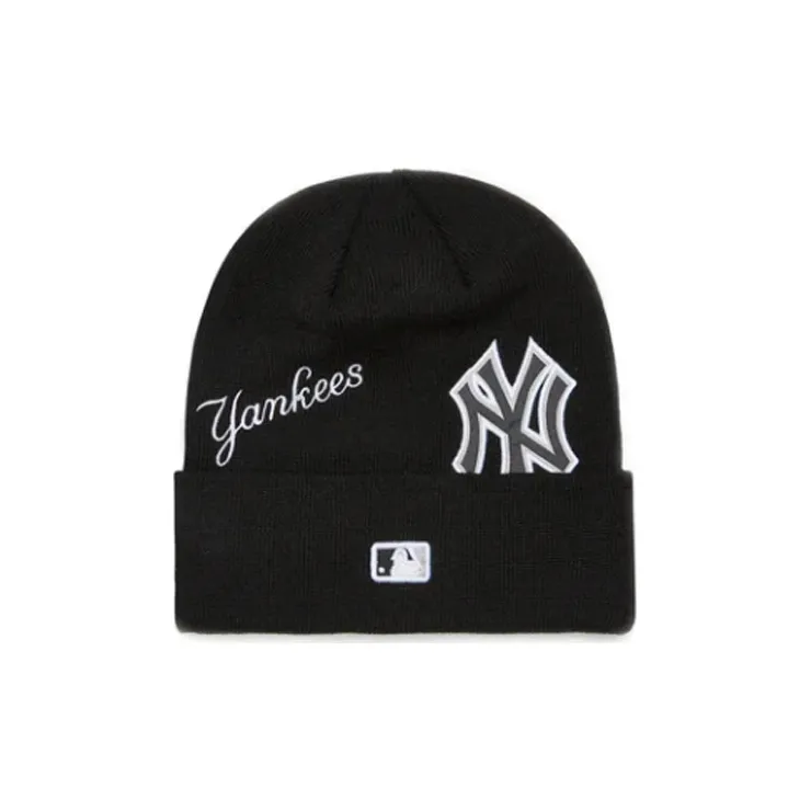 New Era Beanies Unisex Black-1
