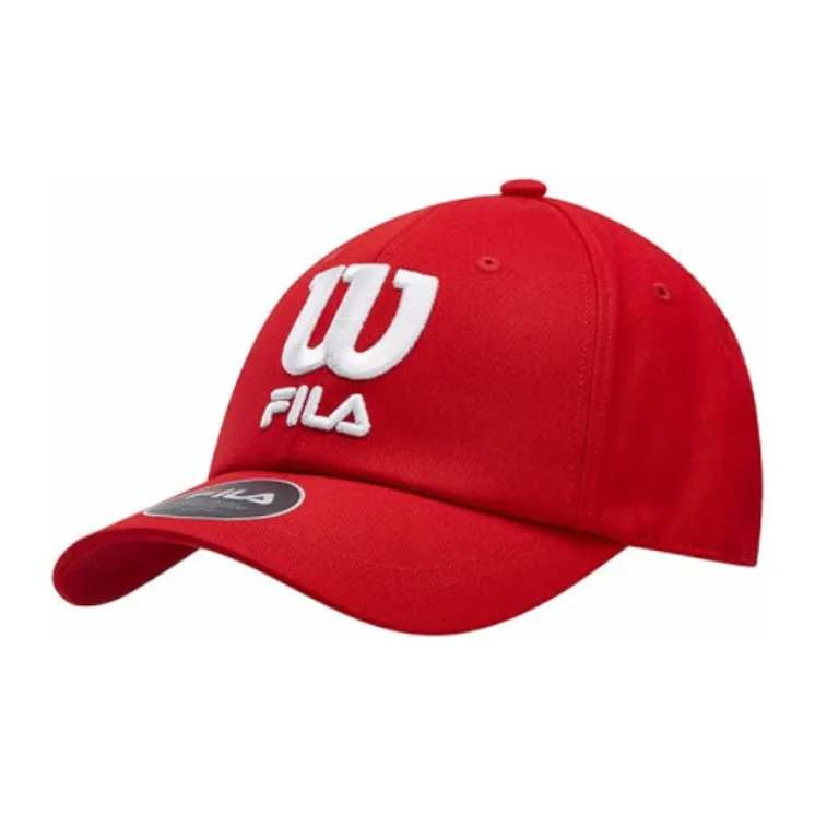 FILA Baseball Caps Unisex Red-0