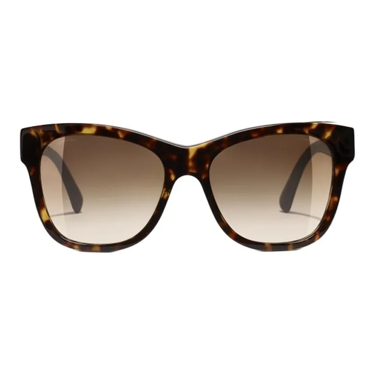 CHANEL Sunglasses Unisex Brown-0