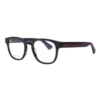 GUCCI Eyeglass Frames Men Brown