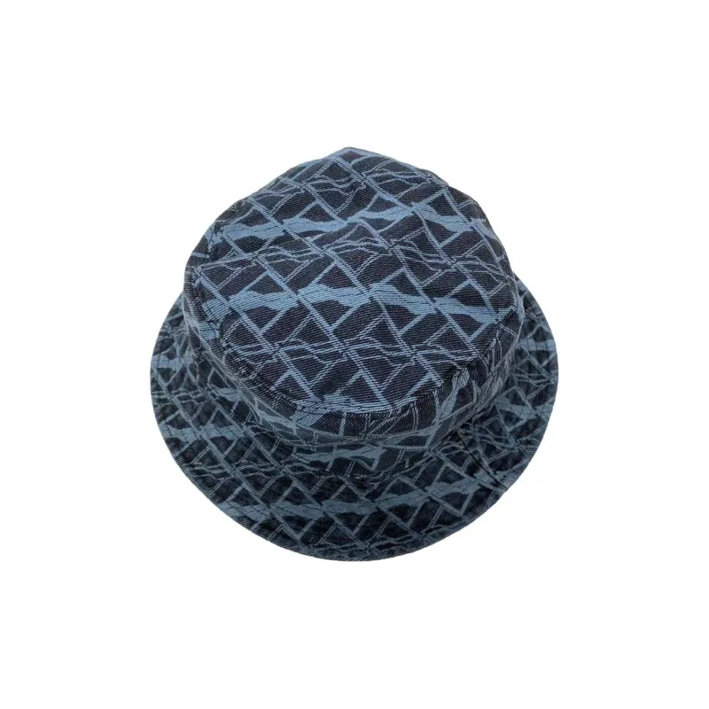 WE11DONE Bucket Hats Unisex Blue-1