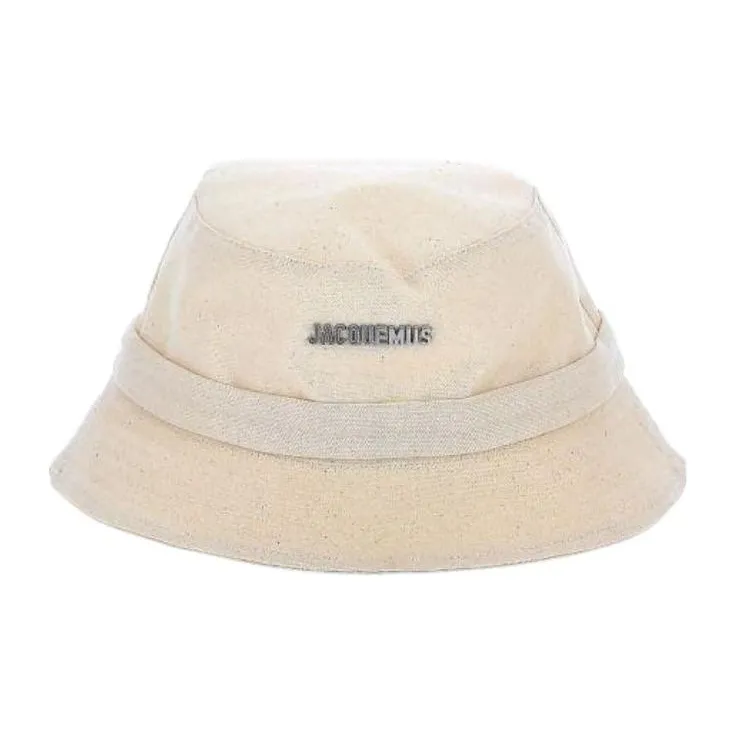 Jacquemus Bucket Hats Unisex White-0