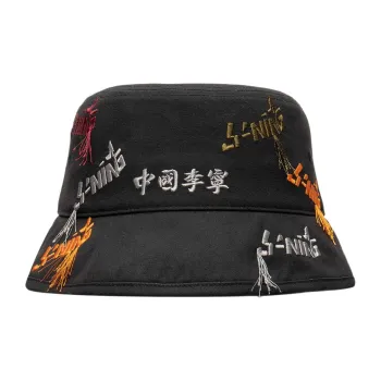 LINING China Li Ning Bucket Hats Unisex Black
