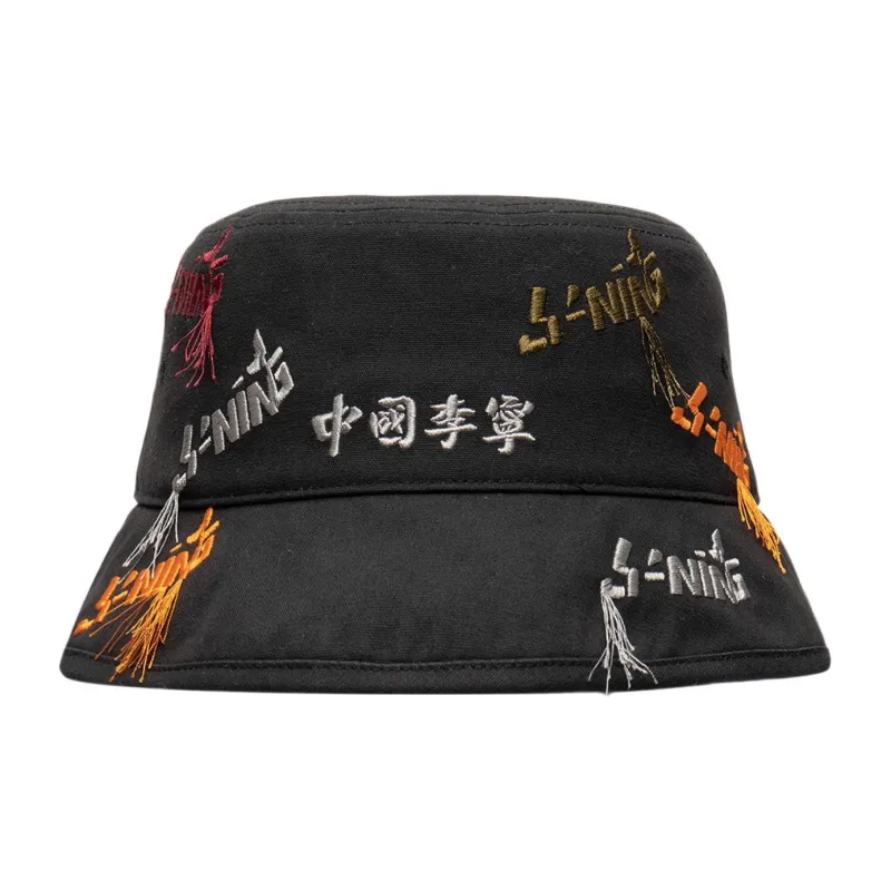 LINING China Li Ning Bucket Hats Unisex Black-0