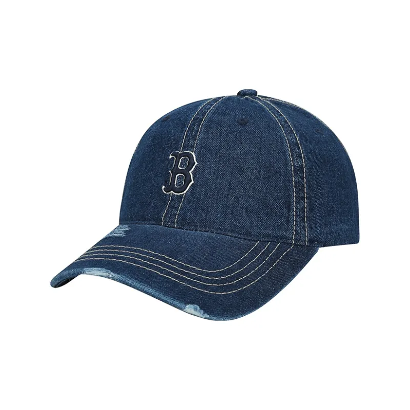 MLB Distressed Denim Baseball Caps Unisex-9