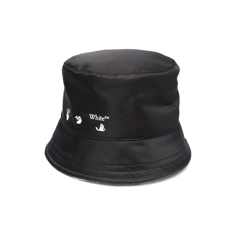 OFF WHITE Bucket Hat Women's Black-0