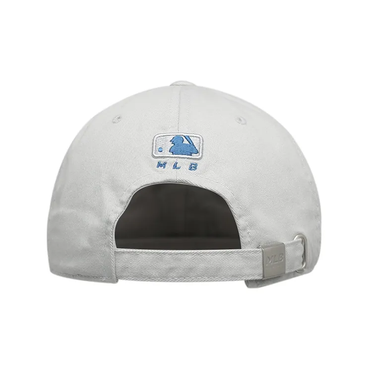 MLB Polyester Baseball Caps CP66 Unisex Silver Steel-1