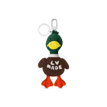 LOUIS VUITTON X Nigo Lv Made Duck Bag Charm And Key Holder