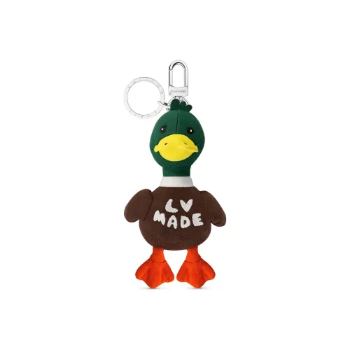 LOUIS VUITTON X Nigo LV Made Duck Bag Charm And Key Holder 