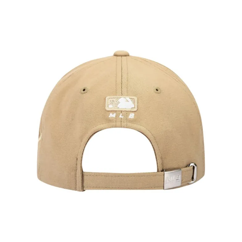 MLB Wool Blend Baseball Caps Unisex Light Khaki-4
