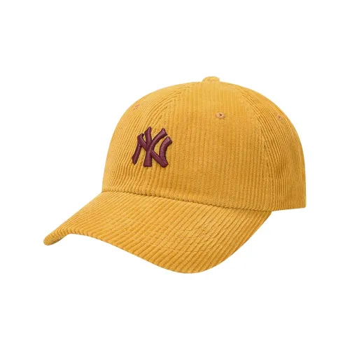 MLB Baseball Caps Unisex Mustard Yellow