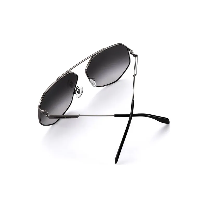Alexander McQueen Sunglasses Men Gray-3