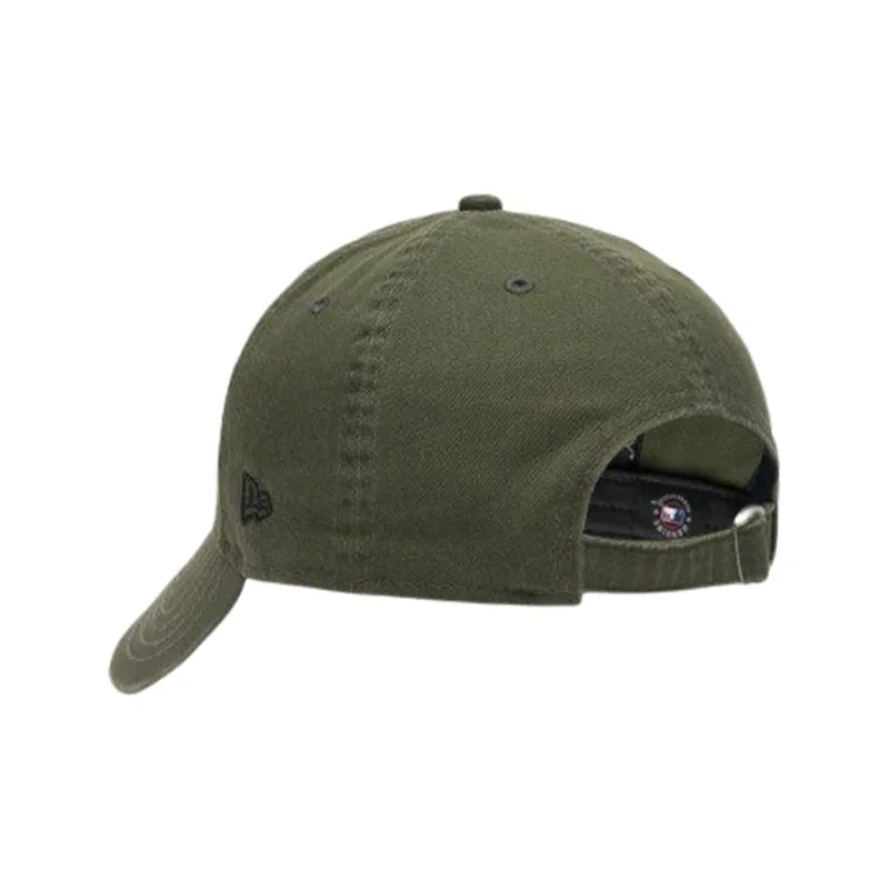 New Era Cotton Baseball Caps Men's Olive-1