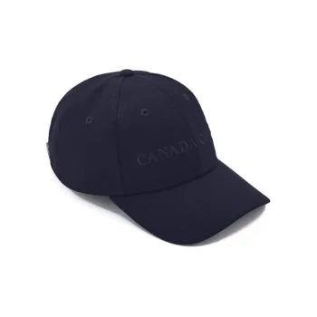 Canada Goose Wordmark Embroidered Logo Baseball Cap