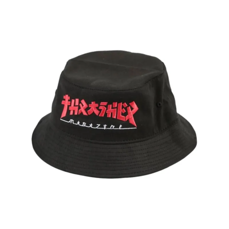 Thrasher Polyester Bucket Hats Unisex-3