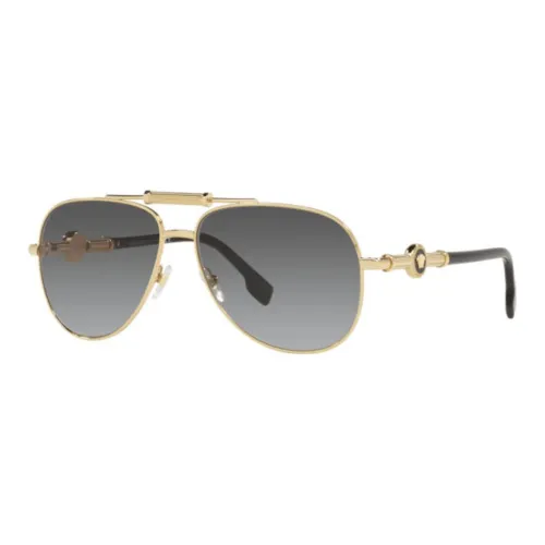 VERSACE Sunglasses Unisex Gold