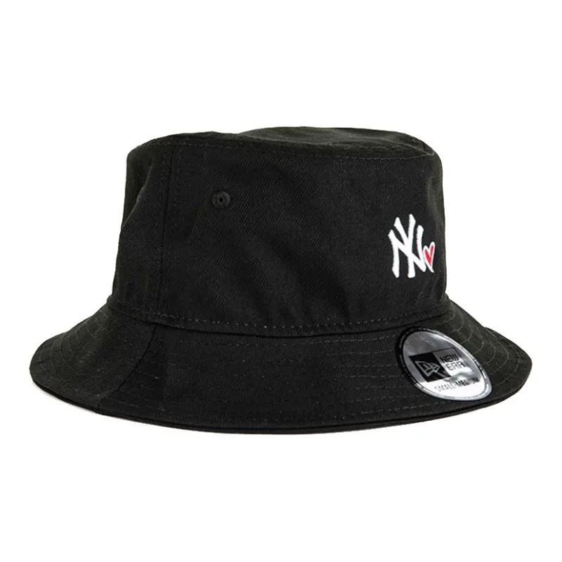 New Era New Era X MLB Co brand Cotton Bucket Hats Unisex Black-2