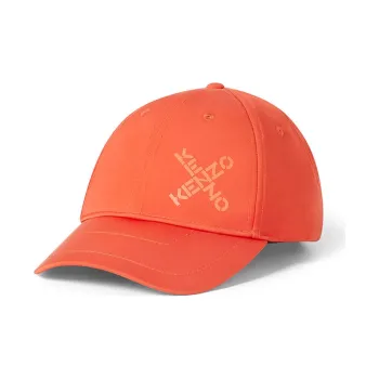 KENZO Baseball Caps Unisex Orange