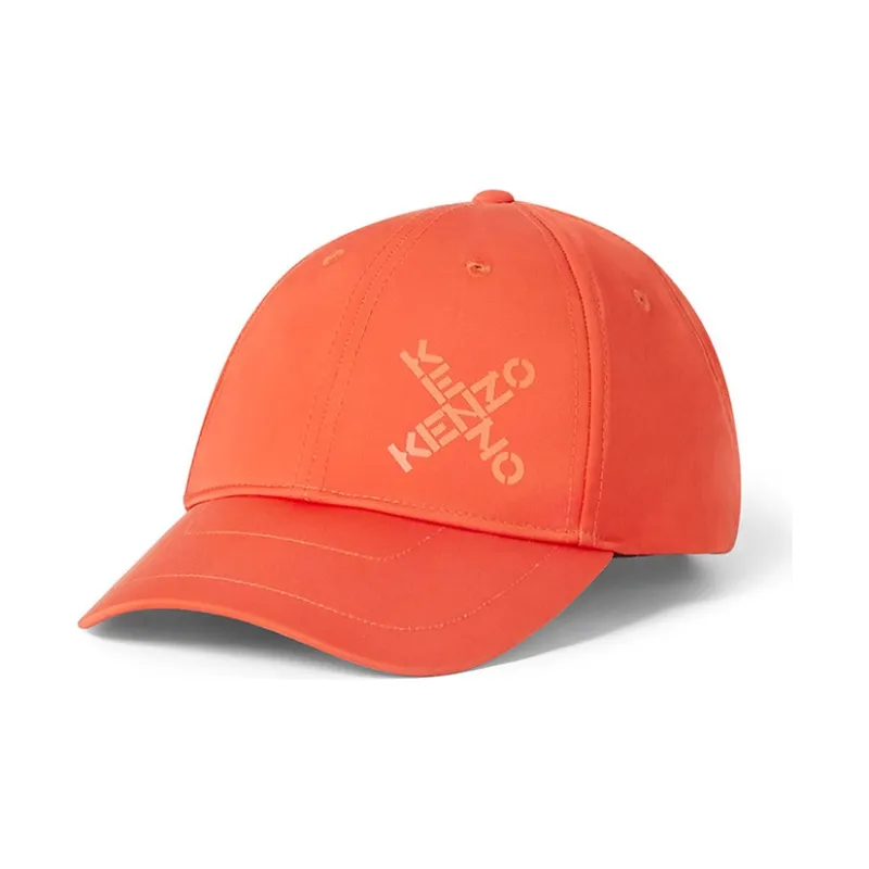 KENZO Baseball Caps Unisex Orange-0