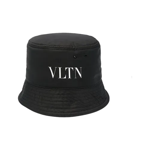 Valentino Logo Print Bucket Hat