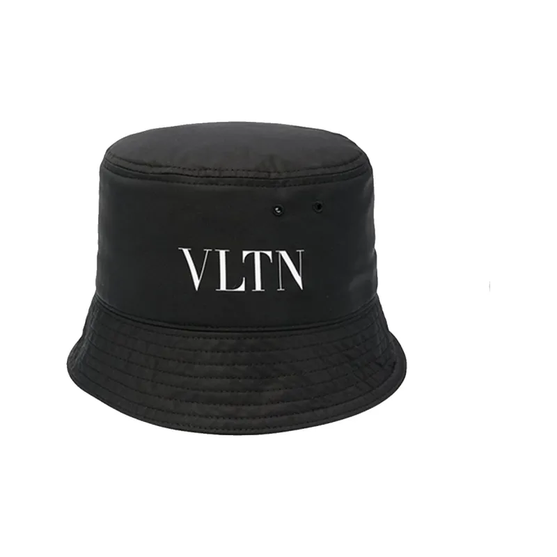 Valentino Logo Print Bucket Hat-0
