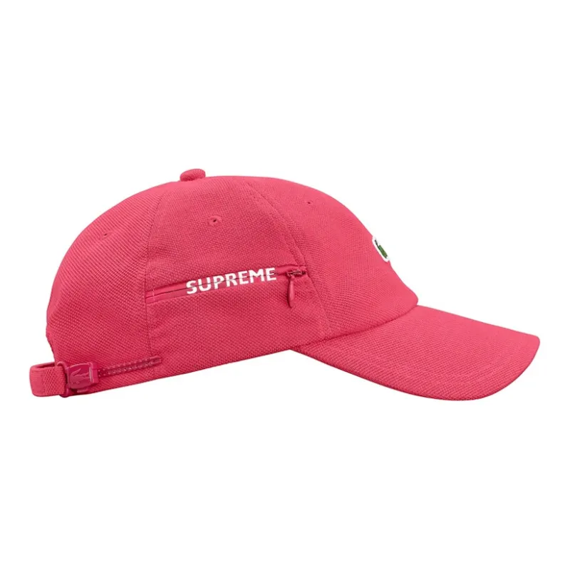 Supreme Lacoste Pique 6 Panel-1