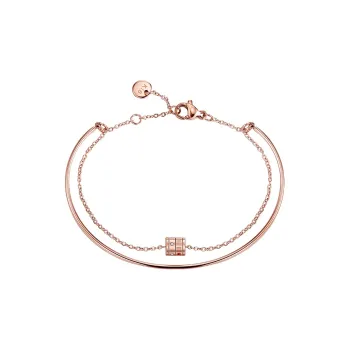 HMZ Titanium Steel Bracelets Women's Rose Gold