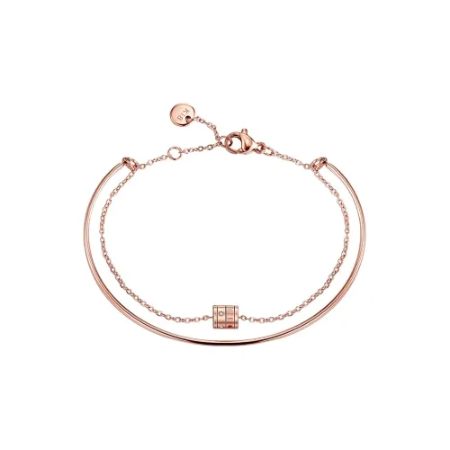 HMZ Titanium Steel Bracelets Women's Rose Gold