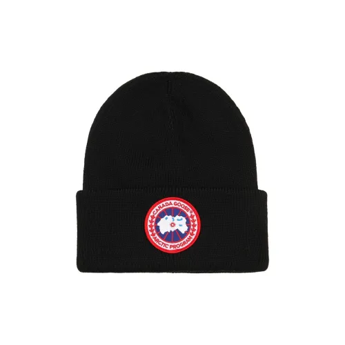 Canada Goose Logo Wool Beanie 