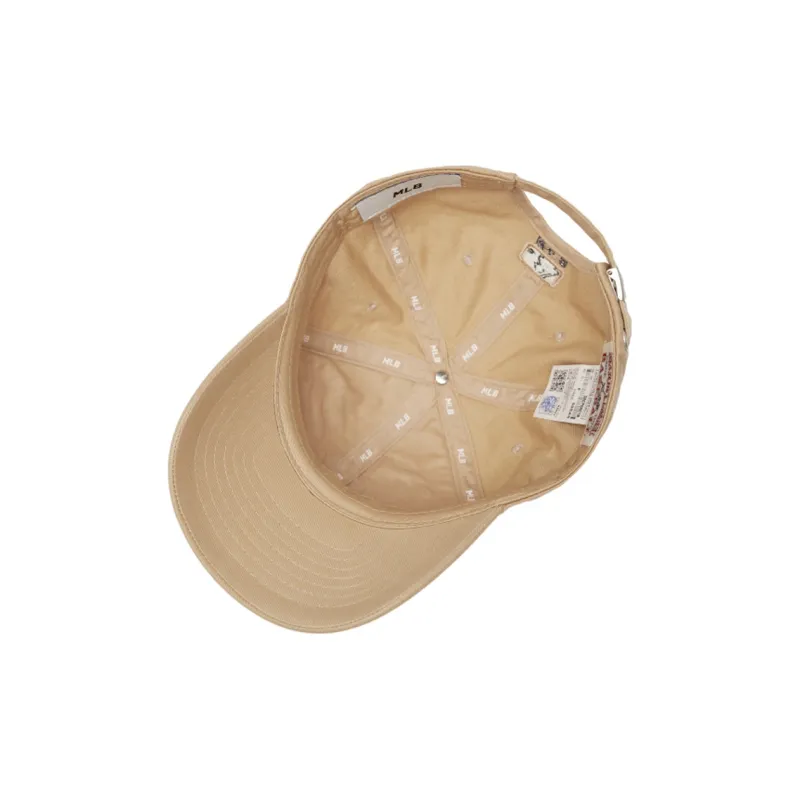 MLB Acrylic Baseball Caps CP66 Unisex Khaki-4