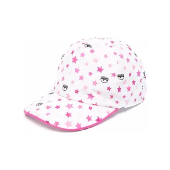 CHIARA FERRAGNI Baseball Caps Unisex White