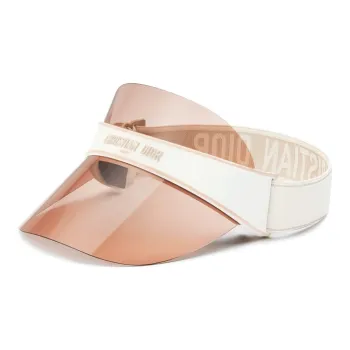 DIOR Transparent Sun Visor Sunglasses Nude