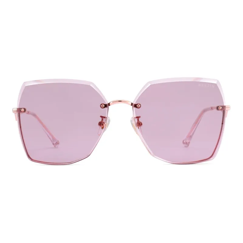 PARZIN Irregular Shape Trendy Sunglasses Women's-2