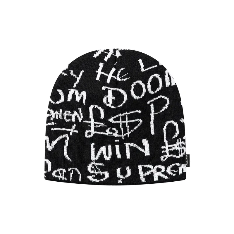 Supreme Black Ark Beanie-0