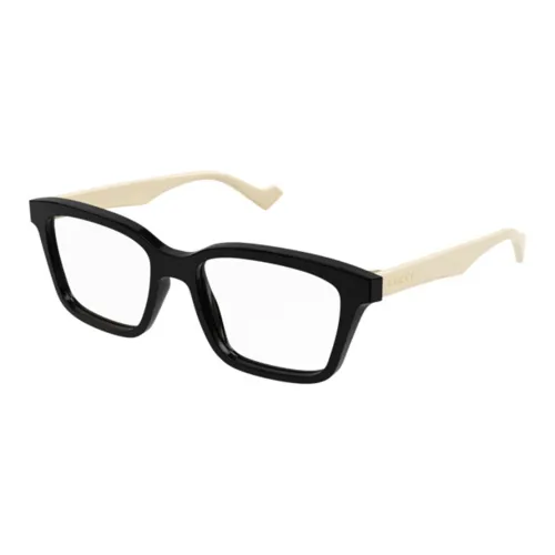 GUCCI Eyeglass Frames Men Off White