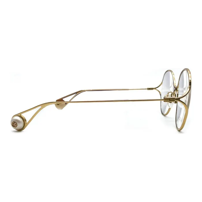 GUCCI Eyeglass Frames Unisex Metallic-2