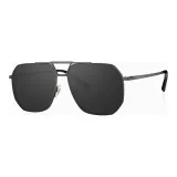 BK7012B11-Black Silver Full Coverage Lens HD Non-Polarized