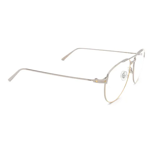 Cartier Eyeglass Frames Unisex Gray