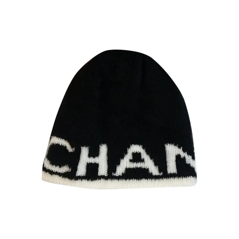 CHANEL Wool Blend Beanies Unisex-0