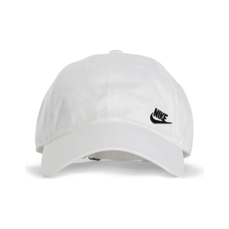 Nike Cotton Baseball Caps Unisex White-1