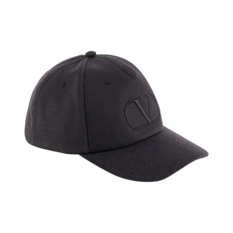Valentino Baseball Caps Unisex Black-1