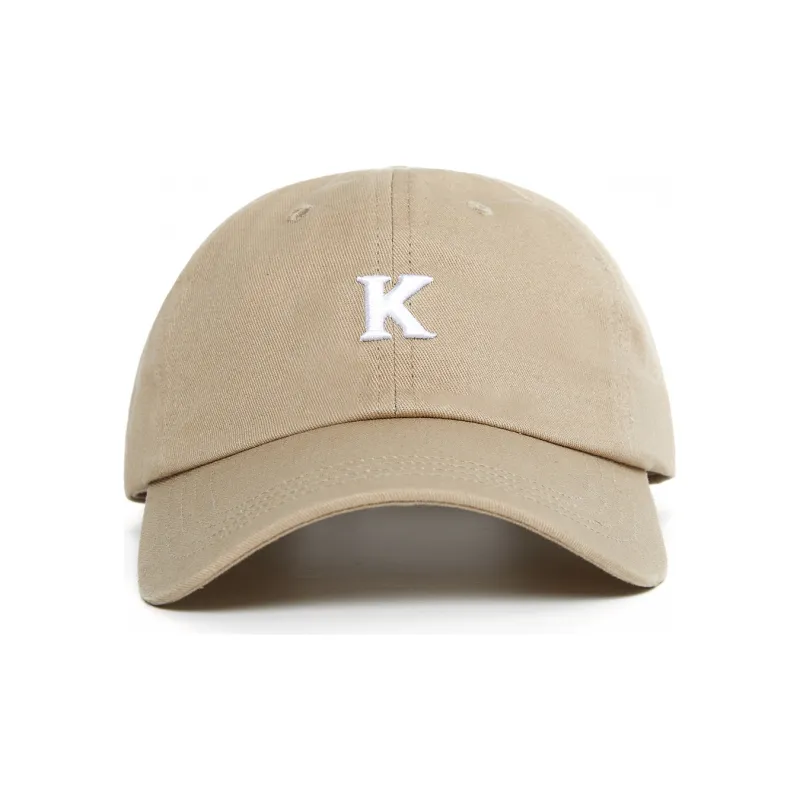 Kappa Baseball Cap Unisex White/Khaki-4