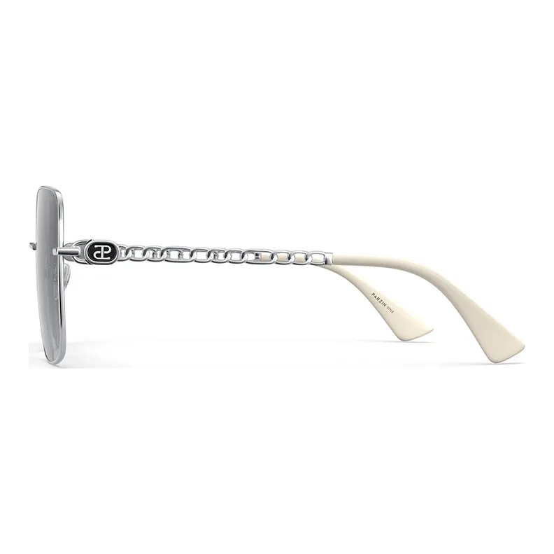 PARZIN Square Sunglasses Women's Fashion Logo Refined Correcting Sunglasses For Women's-9