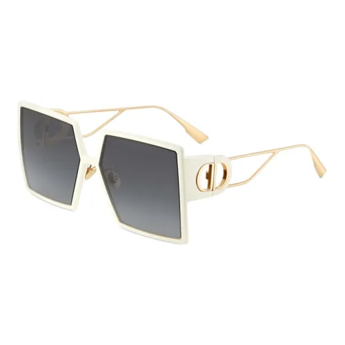 DIOR 30 MONTAIGNE Square Box Sunglasses 58mm Unisex Gray/White